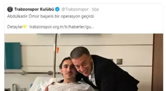 Barcelona'dan Abdülkadir Ömür'e geçmiş olsun mesajı