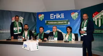 Bursaspor Erikli ile Yeniden Zirveye