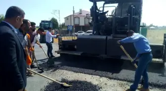 Erciş Belediyesinden asfaltlama çalışması