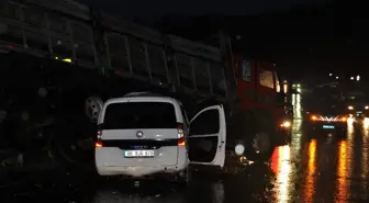 Denizli'de trafik kazası: 1 ölü, 2 yaralı