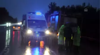 Denizli'de trafik kazası: 1 ölü, 2 yaralı