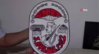 Kendi imkanlarıyla öğrendiği 'Naht' sanatı ile harika eserler üretiyor