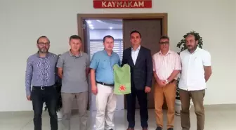 Köşk Belediye Doğanspor'dan Kaymakam Açıkgöz'e ziyaret