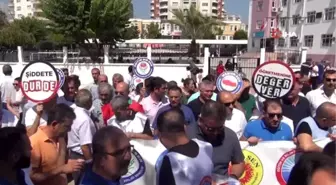 Mersin'de velinin okul saldırısı protesto edildi, öğrenciler destek verdi