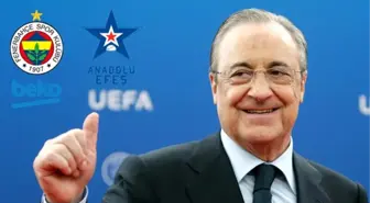 Florentino Perez: 'Bazı Türk takımları NBA'e katılabilir'