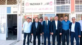 MHP'den Yazıhan ilçesine ziyaret