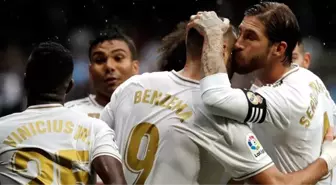 Real Madrid 5 gollü maçta evinde Levante'yi mağlup etti!