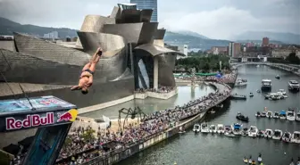 Red Bull Cliff Diving'de son durak Bilbao