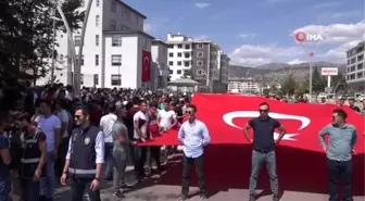 Tunceli'de 'Teröre Lanet Yürüyüşü'