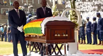 Zimbabve'nin eski devlet başkanı Mugabe için cenaze töreni: Stadyumun dörtte biri doldu