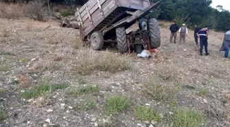 Traktörün altında kalan şahıs hayatını kaybetti