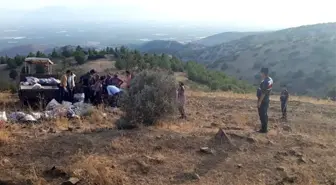 Freni patlayan traktör şarampole devrildi: 2'si ağır 4 yaralı