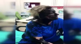 Adana genç kadını darp edip, üzerine siyah renkli sıvı madde döktüler