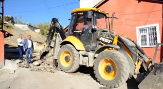 Hakkari Belediyesinden asfalt çalışması