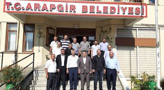 MHP'li Fendoğlu ve İl Başkanı Avşar Arapgir ilçesinde
