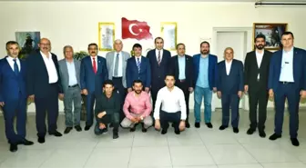 AK Parti heyetinden Başkan Berge'ye ziyaret