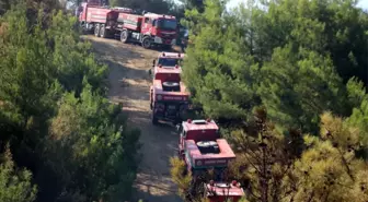 Hatay'da 25 noktada çıkan yangın söndürüldü