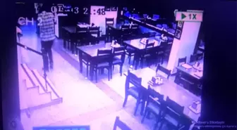 Oyunculara saldırıp, restorana zarar veren zanlıların görüntüleri ortaya çıktı