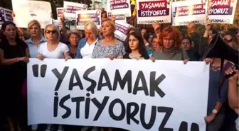 Ankaralı kadınlar, 'kadına şiddeti' protesto etti