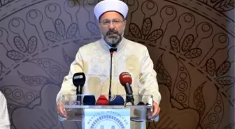 Diyanet işleri başkanı erbaş: islam denge dinidir