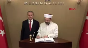 Diyanet işleri başkanı erbaş islam denge dinidir