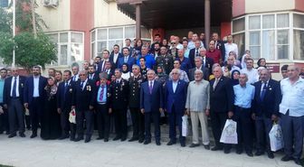 Mardin'de gaziler ve şehit yakınları yemekte bir araya geldi