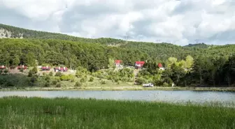 Karagöl Tabiat Parkı, doğal güzelliğiyle ziyaretçilerin ilgisini çekiyor