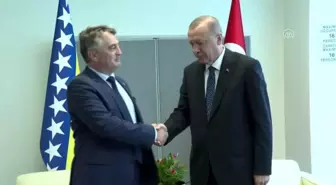 Cumhurbaşkanı Erdoğan, Bosna Hersek Devlet Başkanlığı Konseyi Başkanı Komsic'le görüştü - NEW