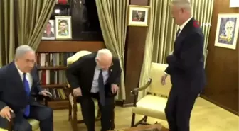 İsrail Cumhurbaşkanı Rivlin, Gantz ve Netanyahu ile Görüştü