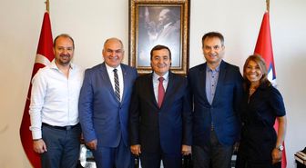 TSYD İzmir Şubesi'nden Konak Belediye Başkanı Batur'a ziyaret