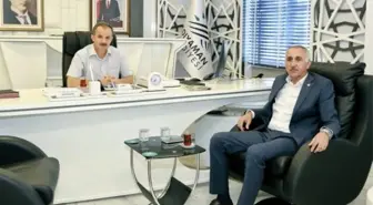 AK Parti Milletvekili Taş, Başkan Kılınç ile bir araya geldi