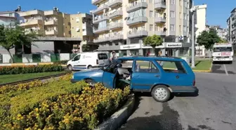 Manavgat'ta trafik kazası: 2 yaralı