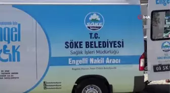 Söke'de engelli nakil aracı hizmete girdi