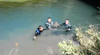 Sulama kanalına düşen işçinin cansız bedenine ulaşıldı