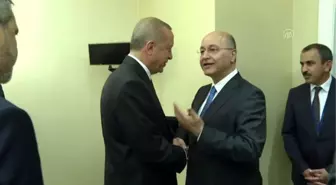 Cumhurbaşkanı Erdoğan, Irak Cumhurbaşkanı Salih ile görüştü - NEW