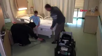 Düzce ameliyata akülü arabalarla gidiyorlar