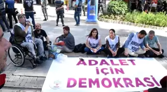 Hdp'li 5 vekil, izmir'de oturma eylemine başladı