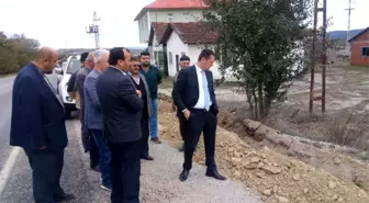 Kaymakam Ürkmezer'den köy ziyareti