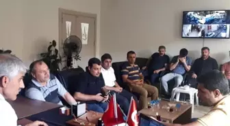 Sağlık-Sen'den AK Parti İdil İlçe Başkanı Ay'a hayırlı olsun ziyareti