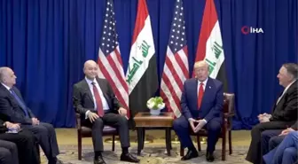 Irak Cumhurbaşkanı Salih, Trump'la Görüştü