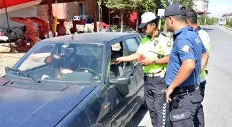 Elbistan'da 'dumansız araç' denetimi