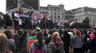 İngiltere'de iklim değişikliği protestosu