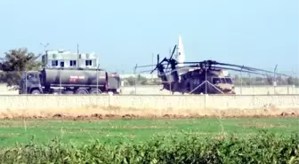 Akçakale'de helikopter hareketliliği