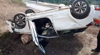 Amasya'da iki otomobil çarpıştı: 2 yaralı