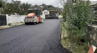 Boğaziçi'nde asfalt çalışmaları hızlandı