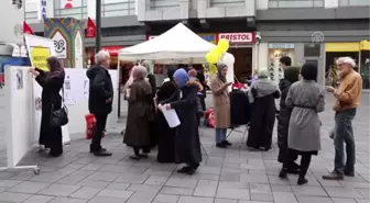 Hollanda'da Müslüman kadınlara yönelik ayrımcılığa karşı sokak aksiyonu