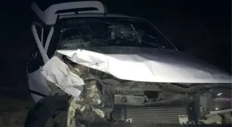 Tekirdağ'da otomobiller kafa kafaya çarpıştı: 4 yaralı