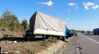 Tekirdağ'da trafik kazası: 1 yaralı