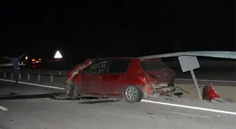 Çanakkale'de trafik kazası 1 yaralı