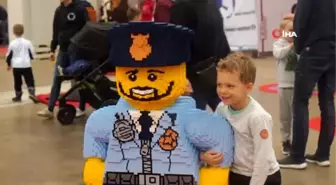 Finlandiya'da Lego Festivali renkli görüntüler oluşturdu